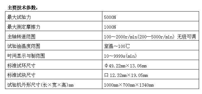 微機(jī)控制控制四球摩擦試驗(yàn)機(jī)